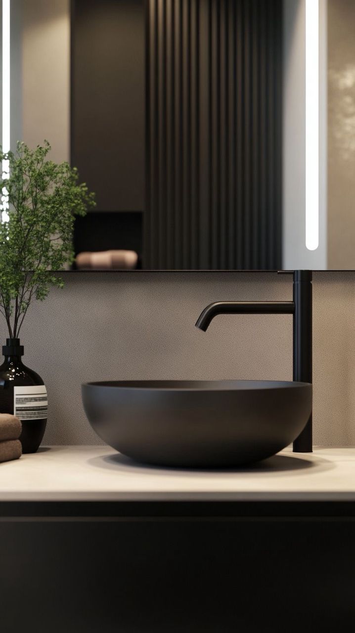 Lavabos Salle de Bain et Miroir